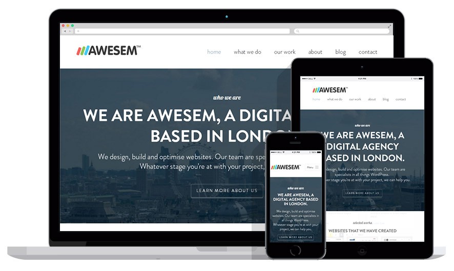 New Responsive AWESEM site 2014